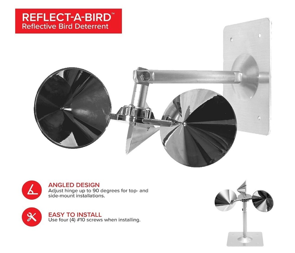 Bird B Gone - Reflect-A-Bird - Reflective Spinning Deterrent