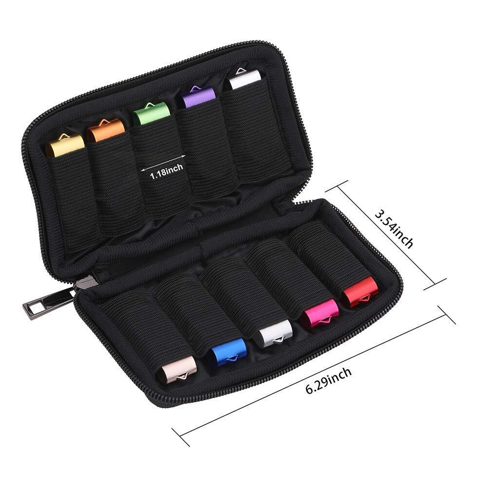 10 Slots USB Flash Drive Case USB Storage Holder Bag USB Organizer