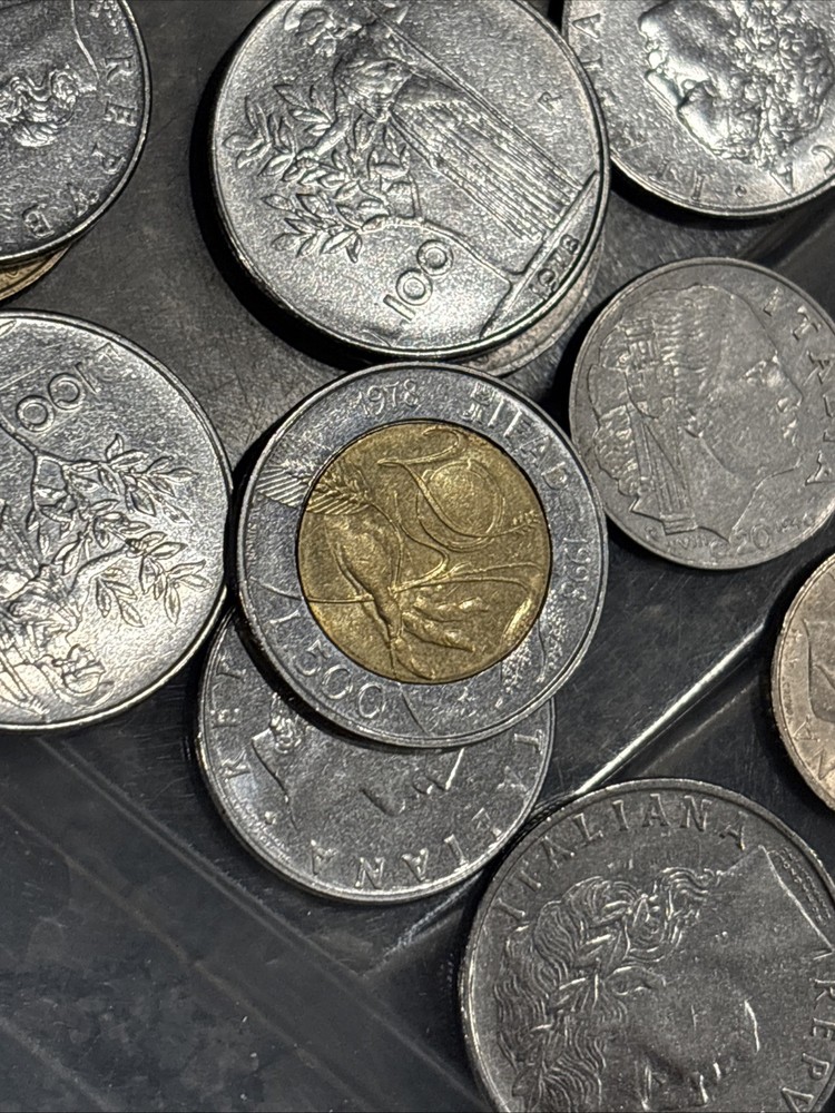 Italian Coin Lot. A