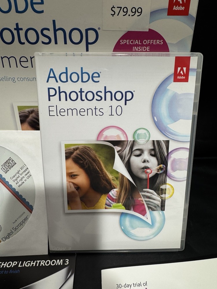 Adobe Photoshop Elements 10 for PC Or Mac With Serial