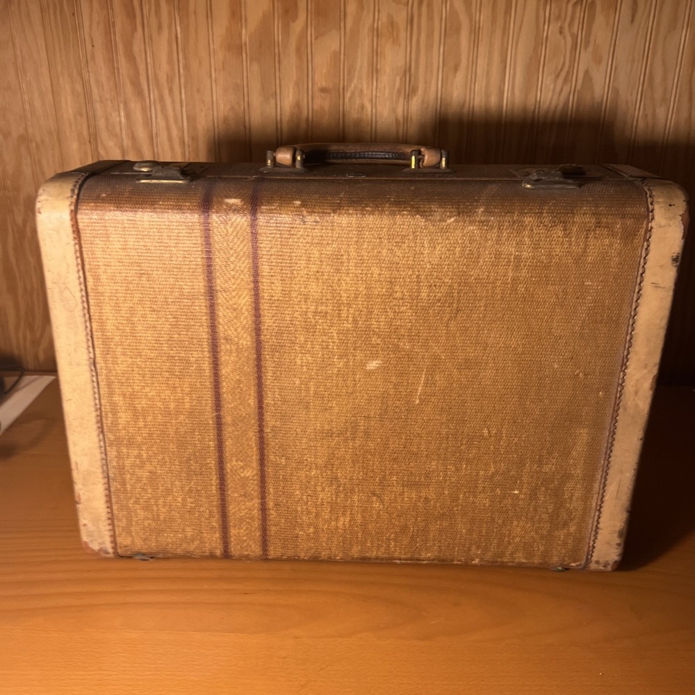 Antique US Trunk Company Suitcase