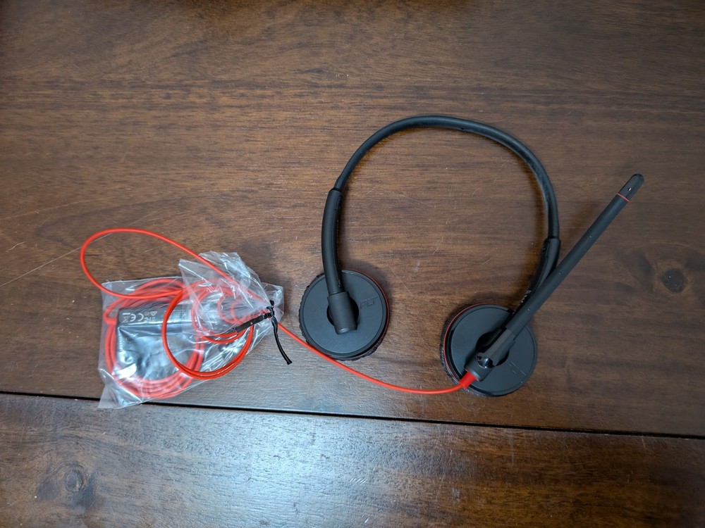 Plantronics Blackwire C3225 USB-A Headset - Bulk Packaging