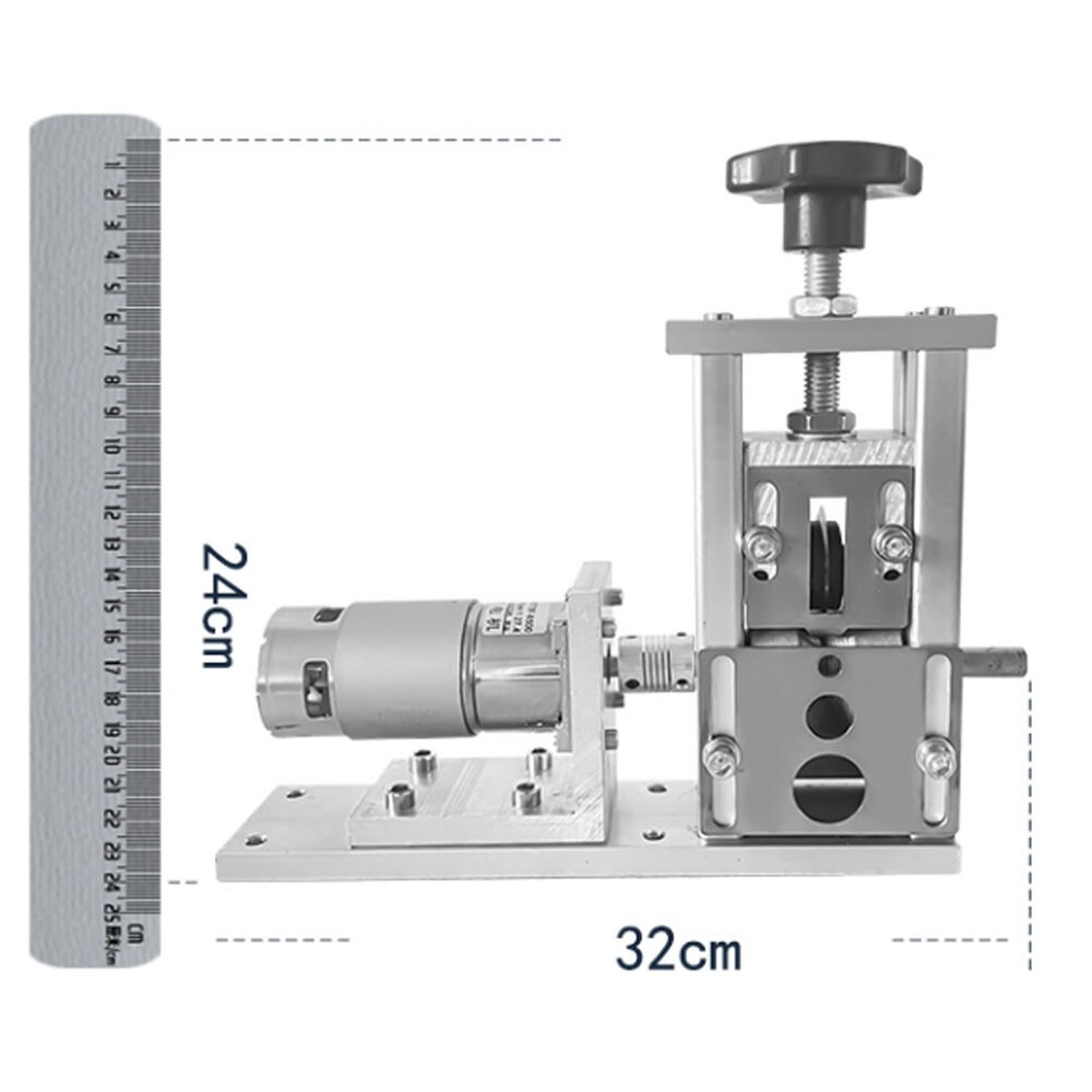 Wire Stripper Machine Manual Hand Crank Drill Copper Wire Stripping Machine