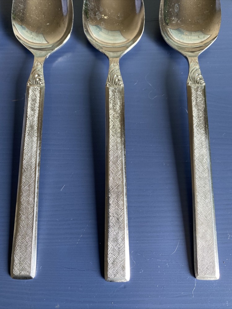 Ekco Eterna Odyssey Stainless Flatware Set 17 Pieces Burnished