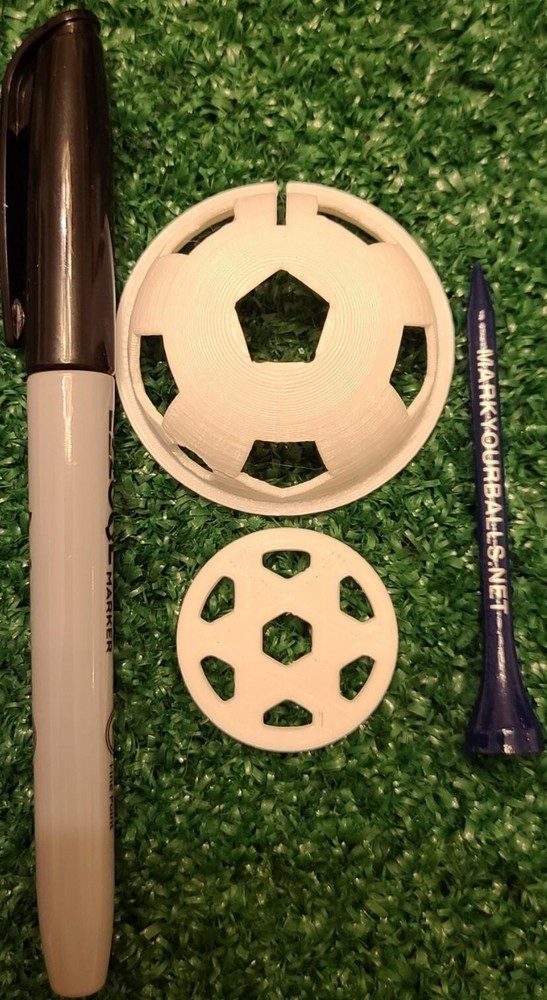 Custom Golf Ball Markers & Stencils