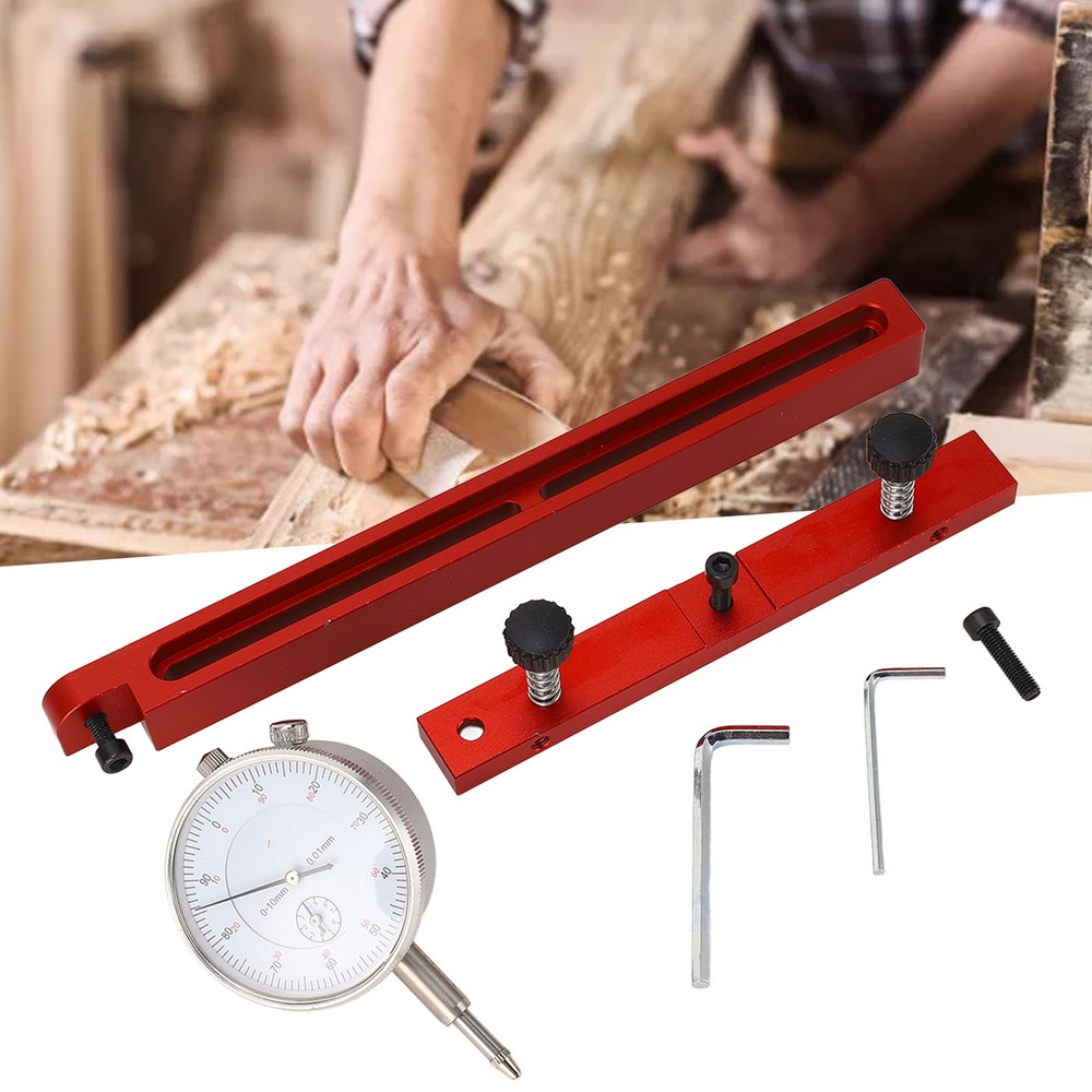 Digital Dial Indicator Table Long Table Saw Gauge Basic Kit For Woodworking AOE