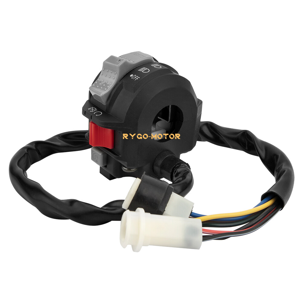 Start Stop Switch & Ignition Key Switch for Yamaha Big Bear 350 YFM350FW 1987-94