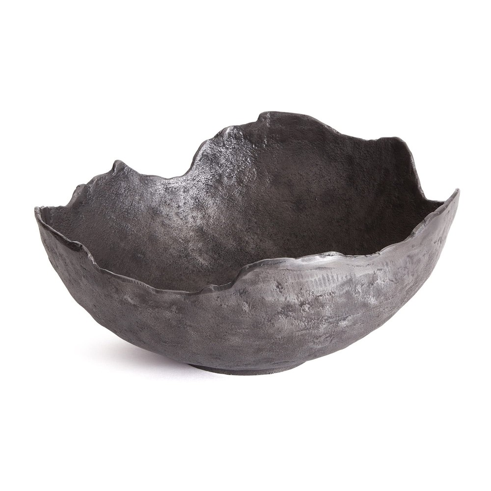 Organic Decorative Bowl Black Medium
