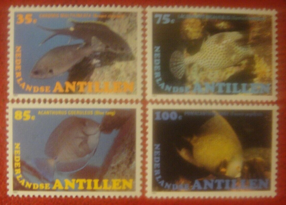Netherlandse Antilles 1982. Fish. MUH.