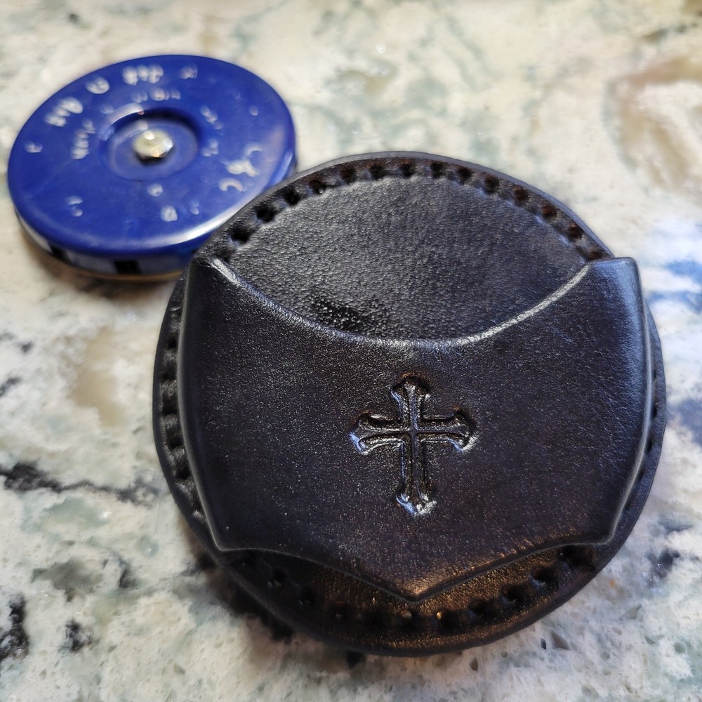 Handcrafted Leather Pitch Pipe Holder / Case NEW - Standard Pipe