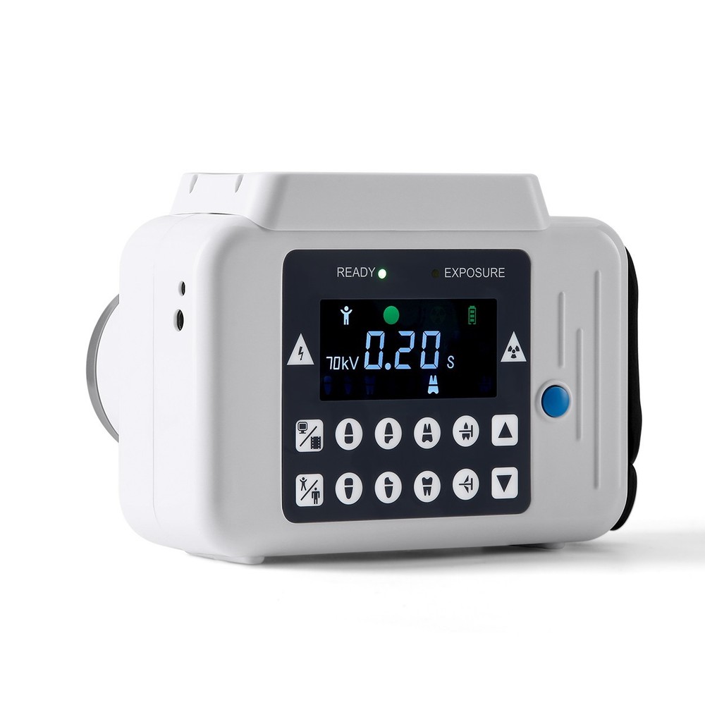 Dental X Mobile Unit Rayos Digital Machine LCD Screen +Sensor 2 No Shield