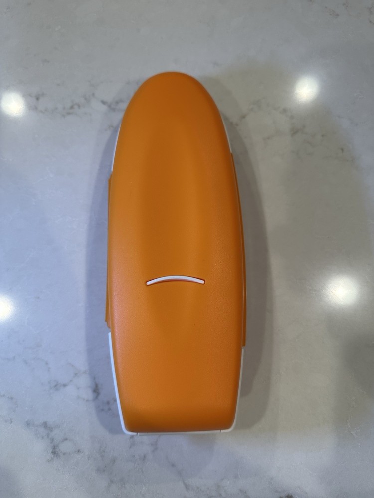 Tupperware Pencil Box/Makeup Organizer Orange NEW