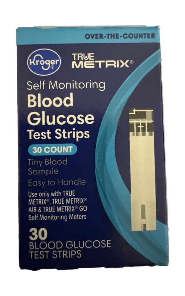 Kroger TRUE METRIX Blood Glucose Test Strips 30 Count