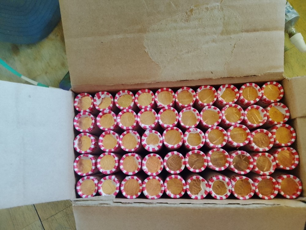 ****LOOK AT THESE******* 50 rolls 2020D uncirculated  024
