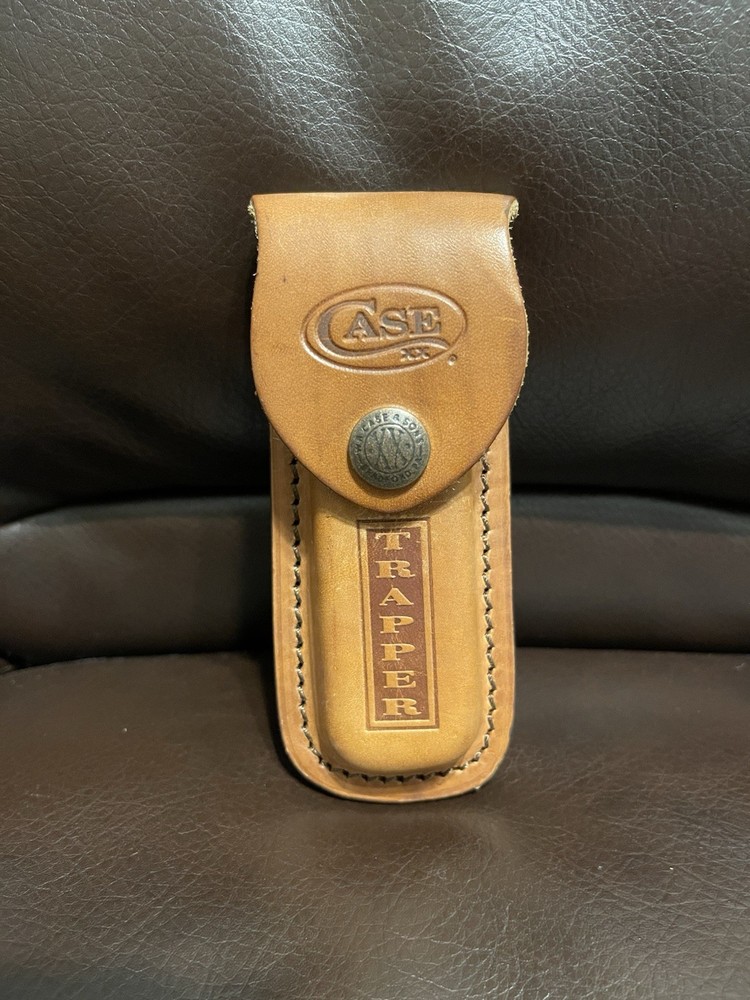 Case Leather Trapper Sheath
