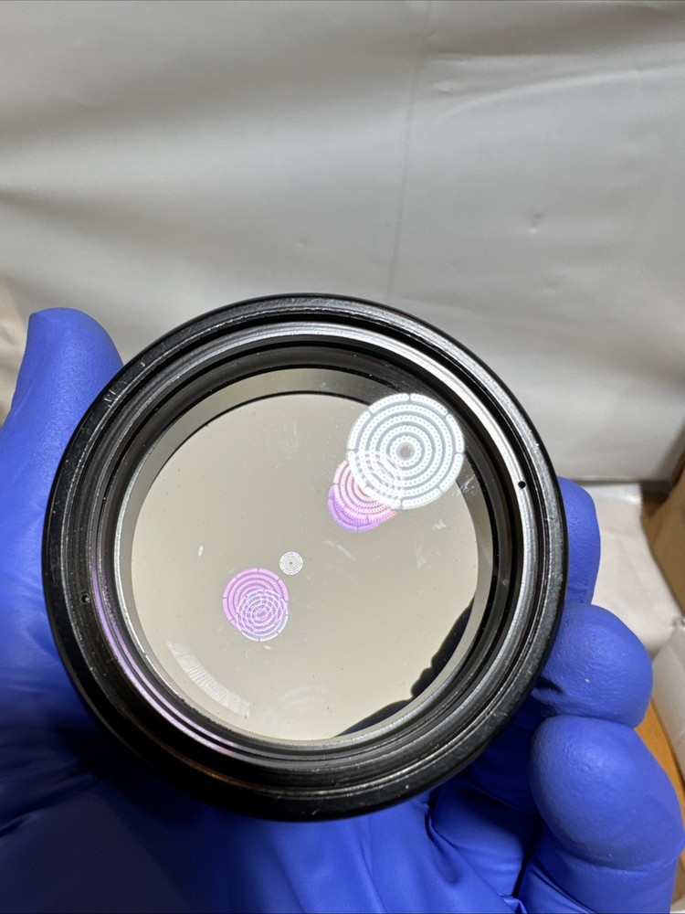 WPI Plan Achromatic Objective 60mm PLAN 1.0x 502019 Excellent condition