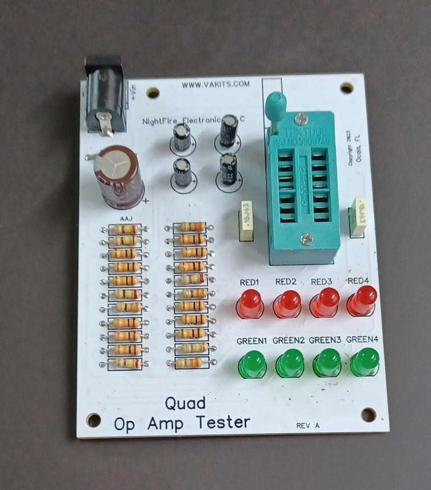 Quad Op Amp Tester Kit