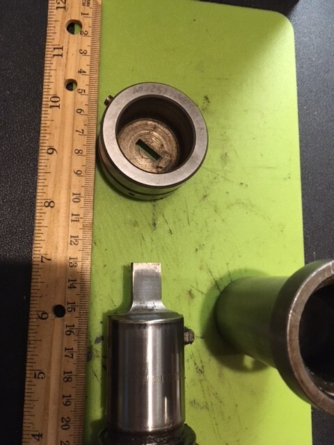 1 1/2 Strippit .125x.500 rectangular punch assembly