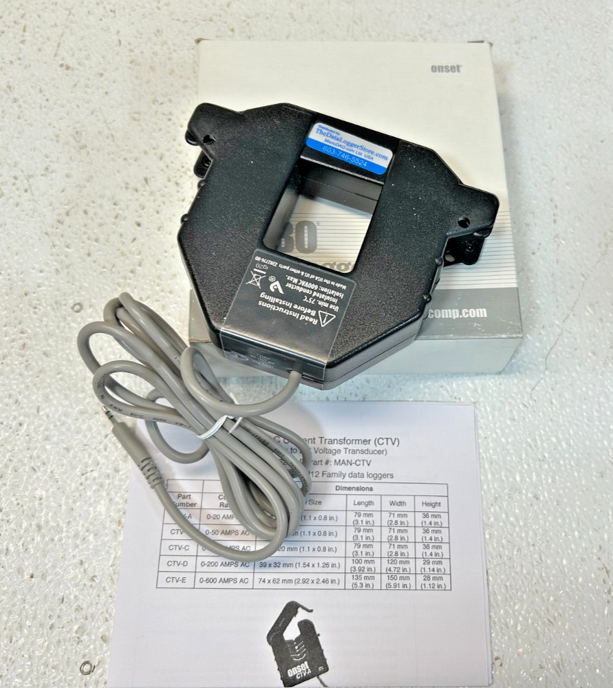 onset CTV-D 200A Current Transducer