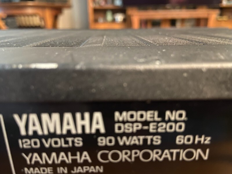 VINTAGE YAMAHA DSP e200 SOUND PROCESSOR