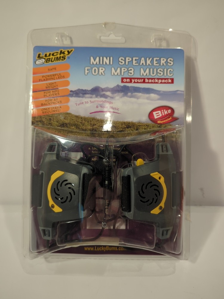 Lucky Bums Music Strap - Mini Speakers For Your Backpack