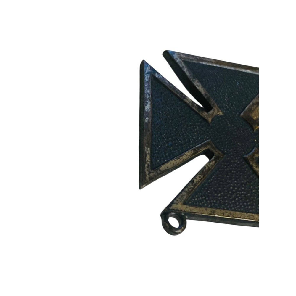 Vintage US Army Marksman Qualification Badge Pin 1" Black Oxidized