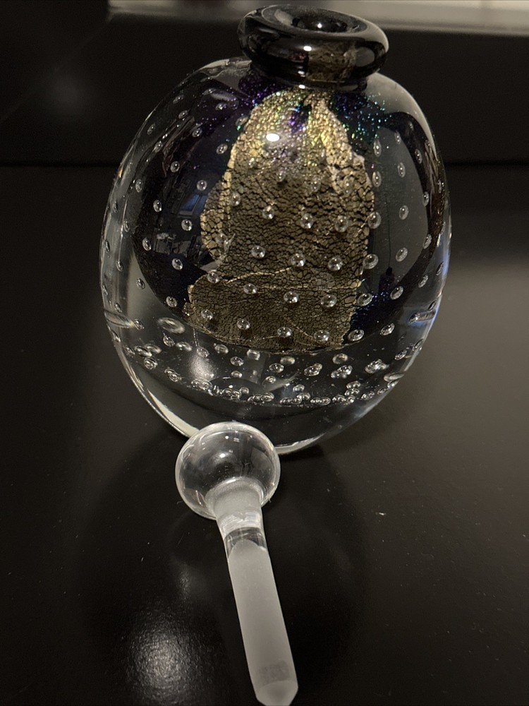 Glass Hand Blown Perfume Bottle