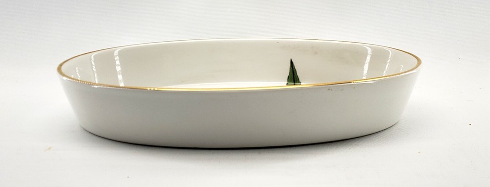 Royal Worcester Evesham Oval Serving / Baking Dish Shape 30 Size 4 asparagus
