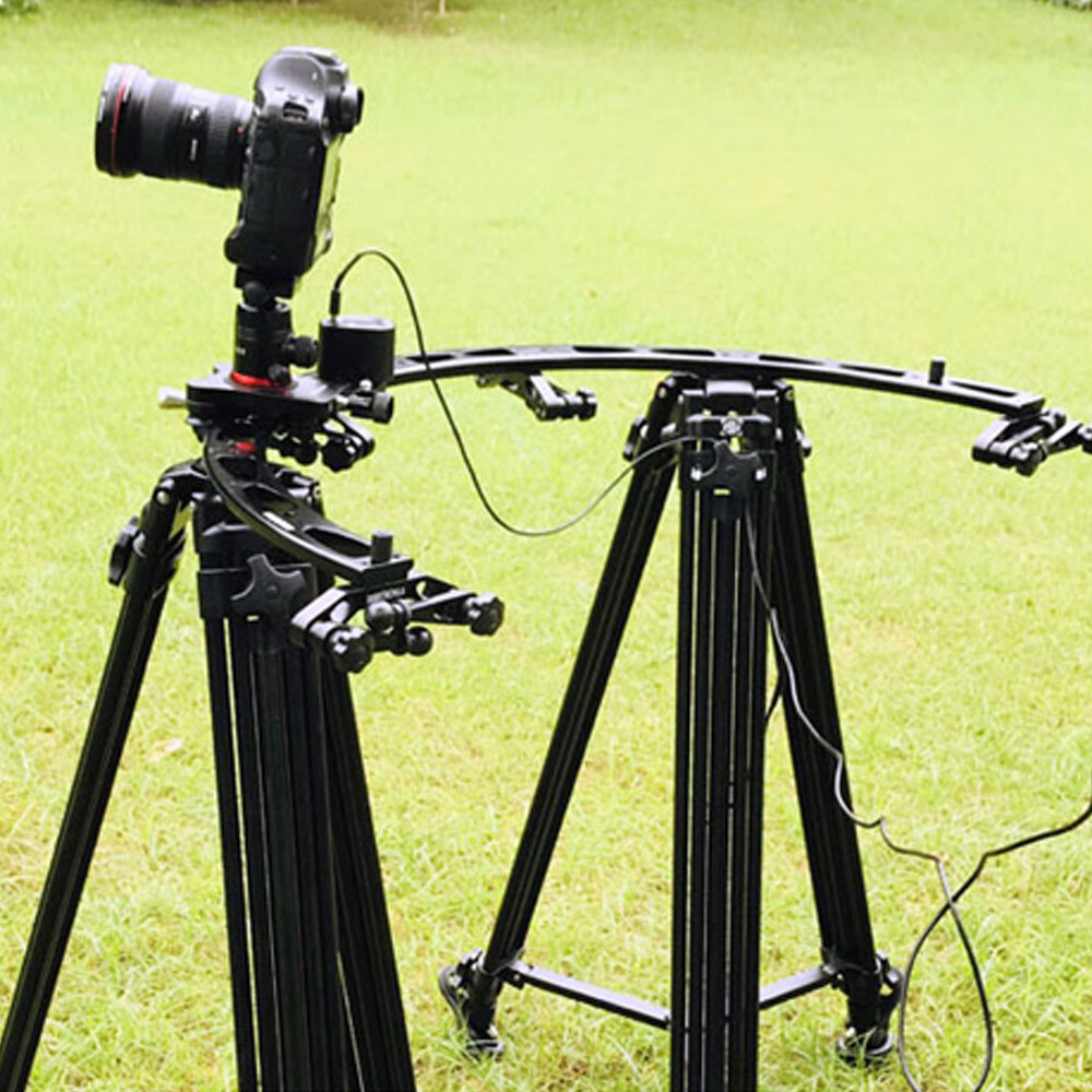 Motorized video Camera Slider Curve Track with Motion Control System Shootvilla