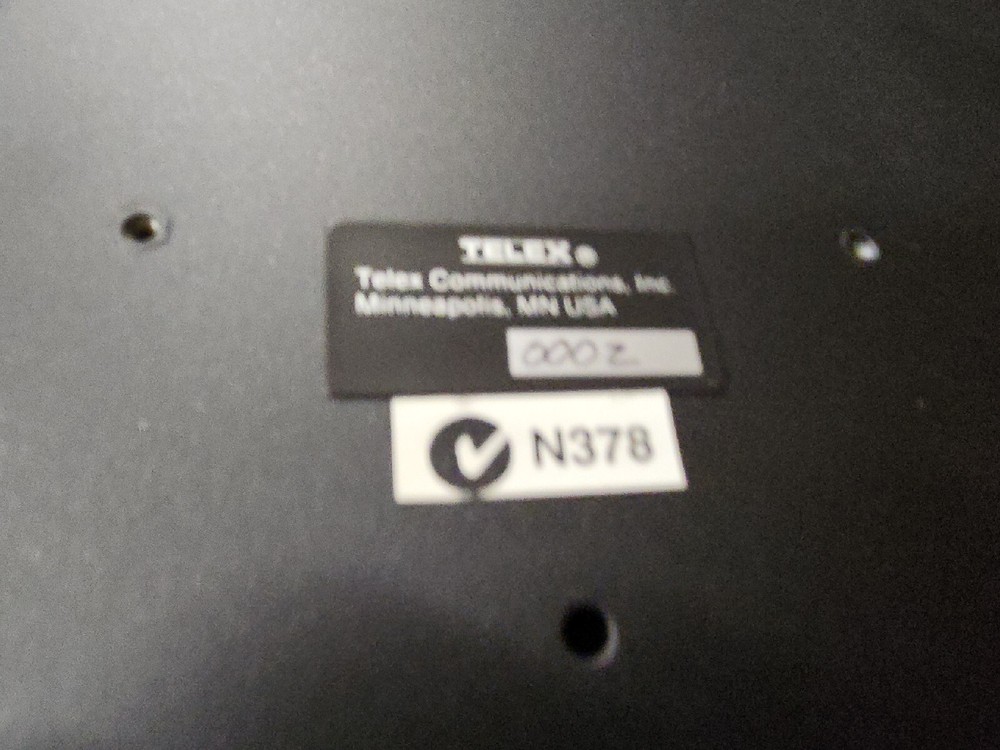 Telex Audiocom US2000A Intercom User Station