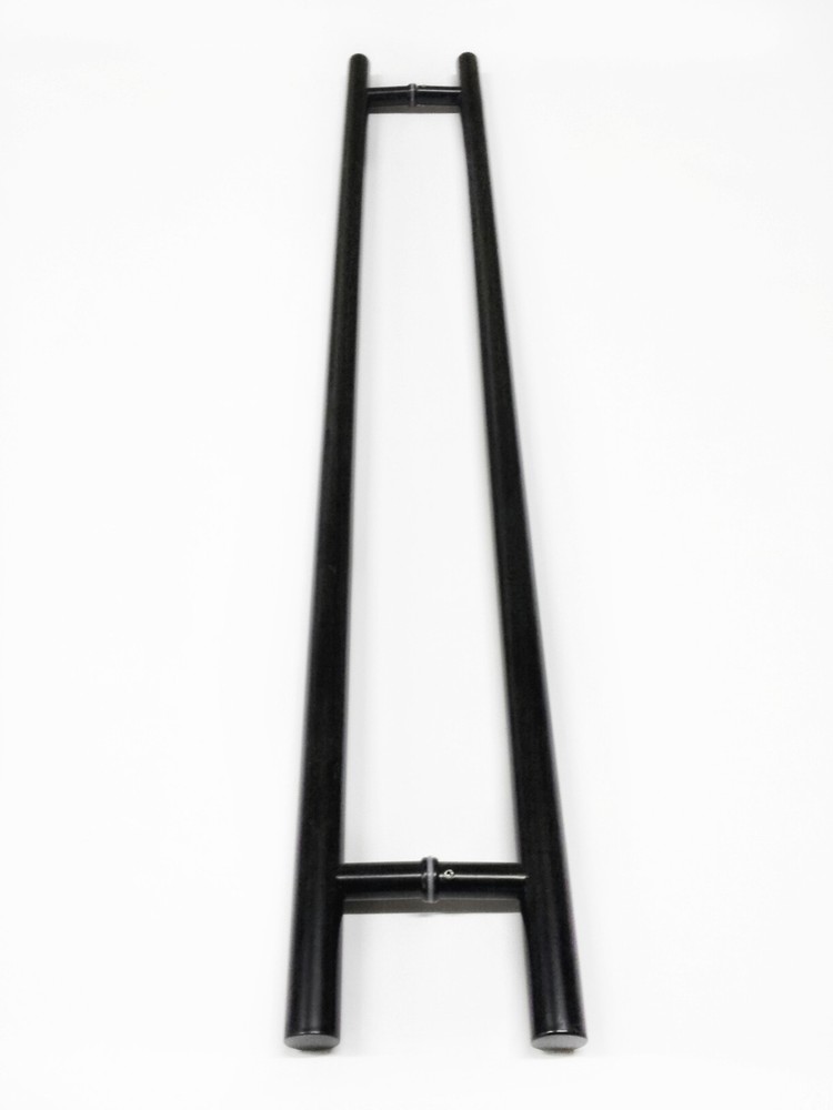 48" MATTE BLACK Ladder Style Steel Push/Pull Handles