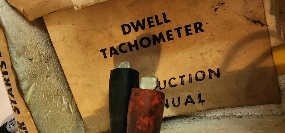 sears dwell tachometer vintage