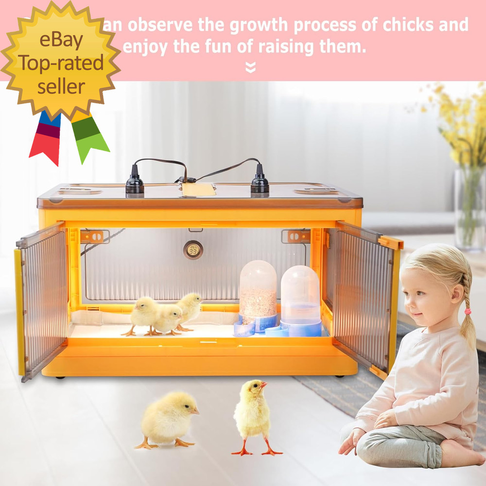 Chicken Brooder Box for Chicks Chicken Brooder Box Kit with Heater