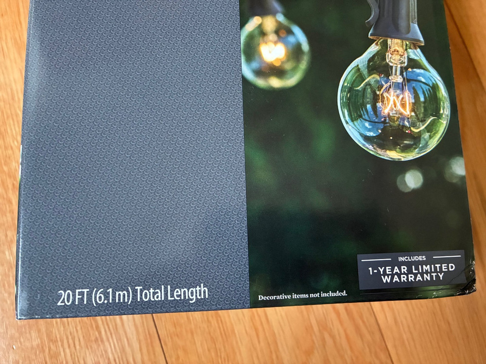 Better Homes & Gardens Globe String Lights