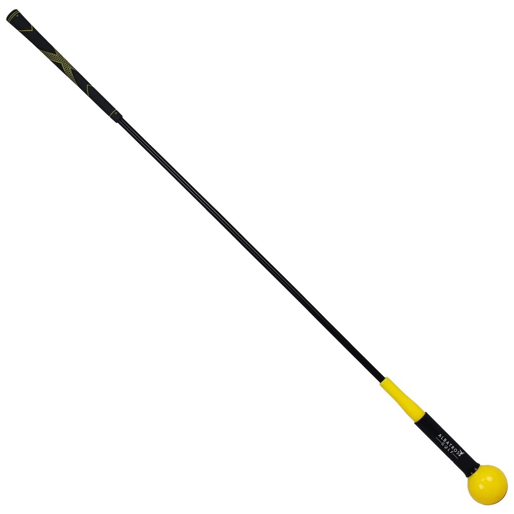 Golf Training Aid Golf Swing Trainer, 48-Inch, Yellow