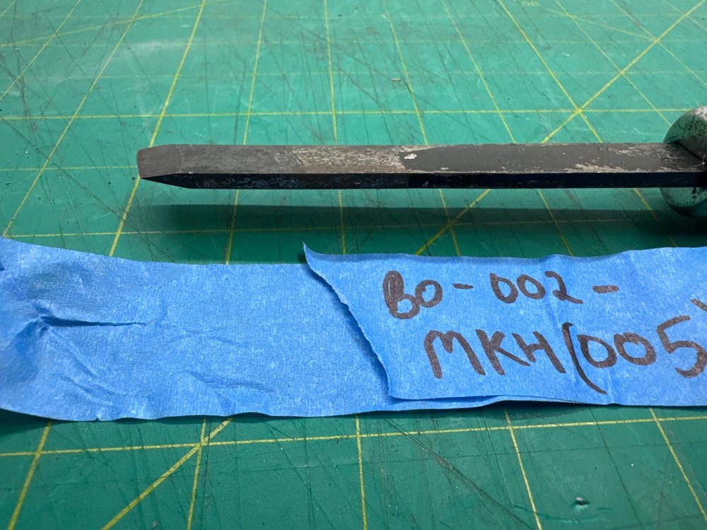 Vintage Set of 3 AMT Wood Carving Hand Gouges Chisel