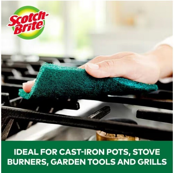 Scotch-Brite Heavy Duty Scour Pad (6-Count)