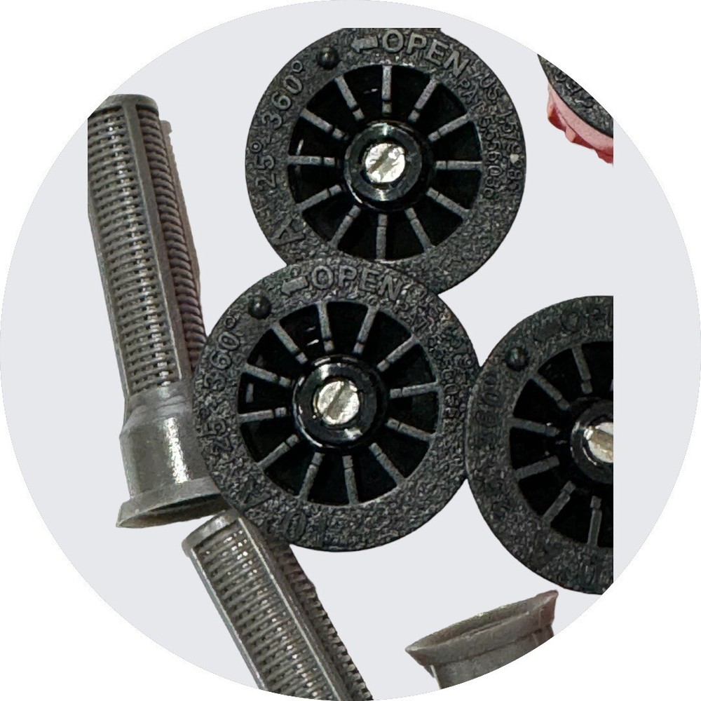 10X Hunter 10A Spray Nozzle 10 Foot Radius Adjustable Arc w Filter Screen