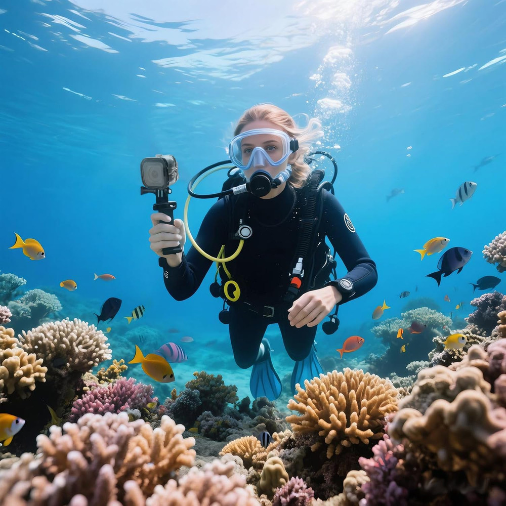 Replacement Waterproof Case Protective Housing for Gopro Session Hero 4Session,