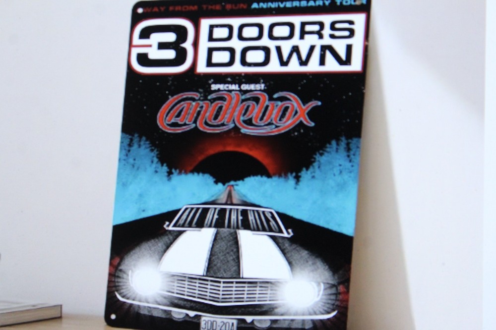 3 DOORS DOWN SPECIAL CANDLEBOX 10x7 TIN