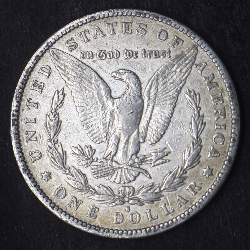 1890-S Morgan Silver Dollar $1 - COINGIANTS -
