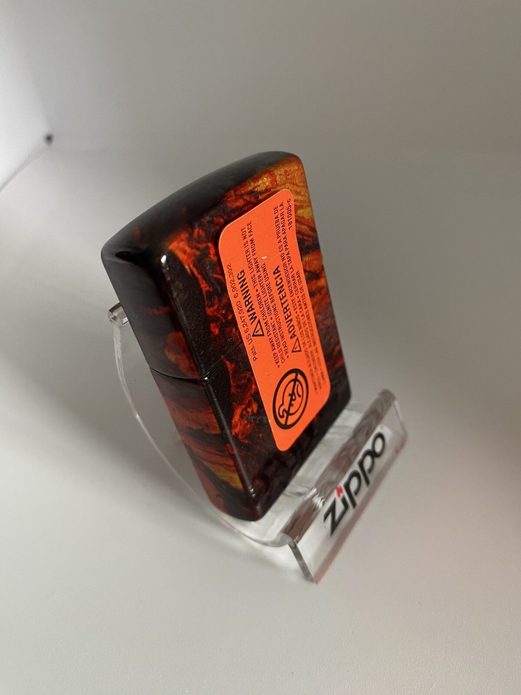 Zippo 540 Wrap Lava Flow On A 2022 Lighter