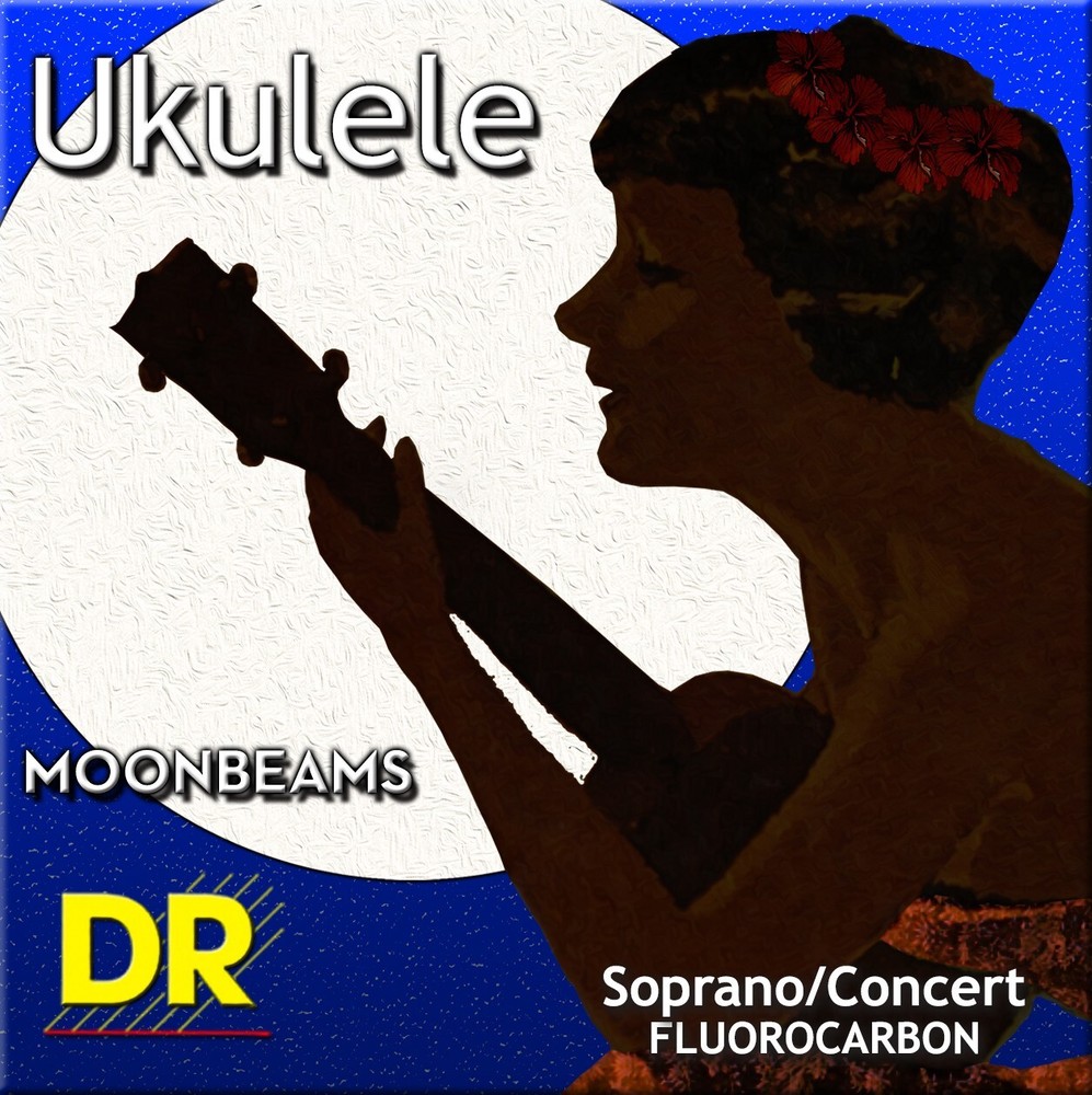 DR UFSC Moonbeams Soprano/Concert Fluorocarbon Ukulele Strings