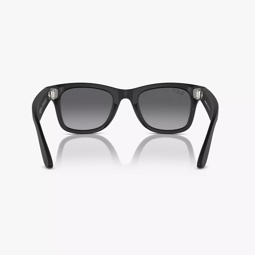 Ray-Ban Meta Wayfarer - LARGE - Matte Black / Gradient Graphite Polarized