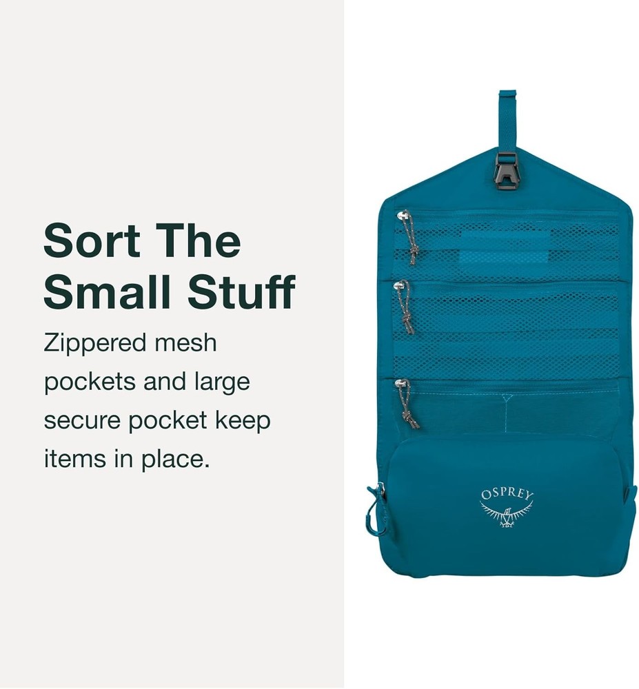 Osprey Ultralight Roll Packing Organizer, One Size, Waterfront Blue