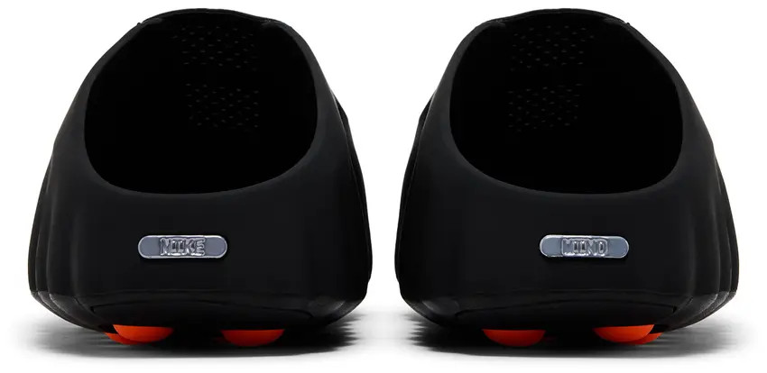 NikeMind 001 Mule 'Black and Hyper Crimson