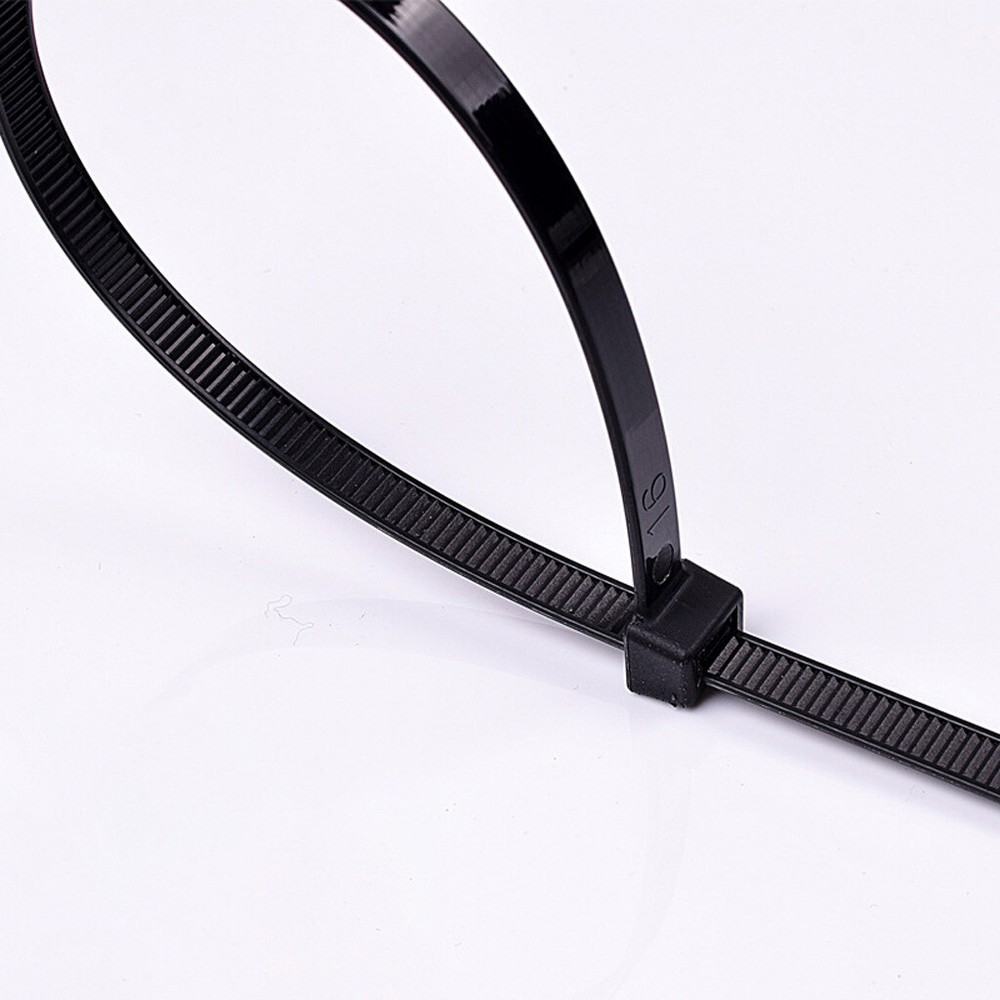 Wire Cable Zip Ties Wraps 4mm 12mm Extra Wide Large Black White Nylon Plastic