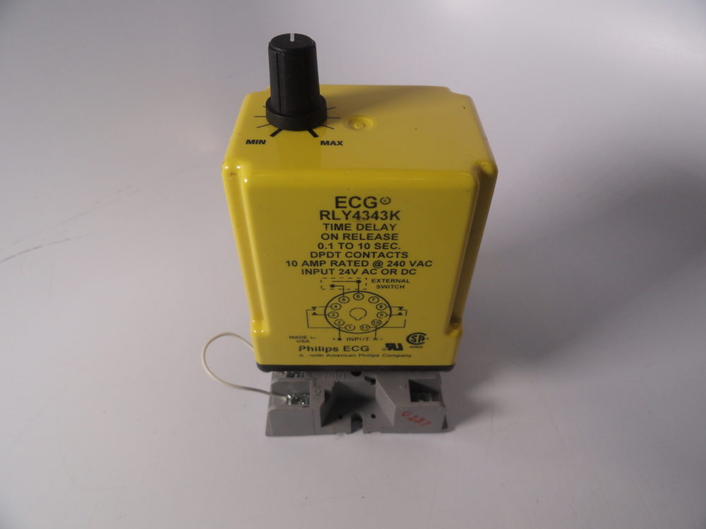 Philips ECG RLY4343K Time Delay - Free US Shipping