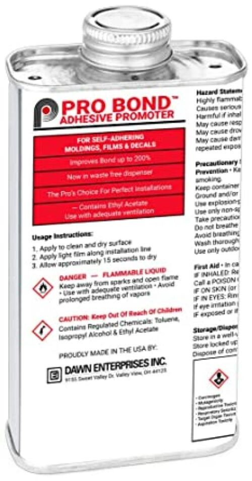 Dawn Enterprises Pro Bond Adhesive Promoter-8oz. Can