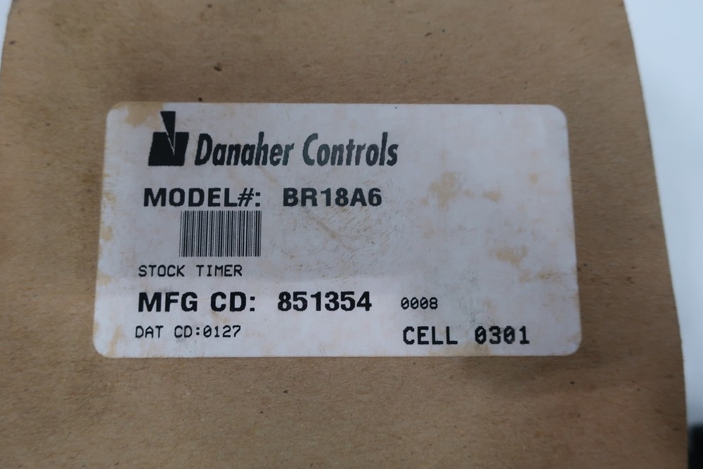 Danaher BR18A6 Eagle Signal Timer 0-10min 120v-ac
